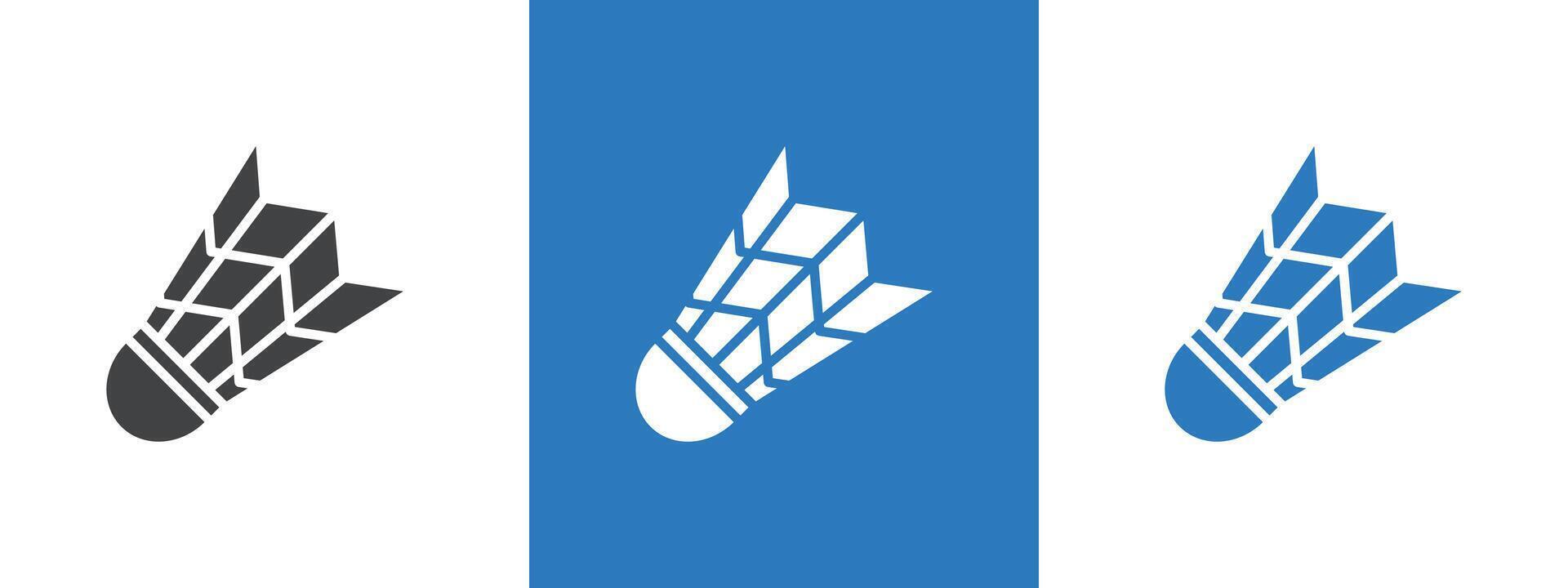 Shuttlecock Icon thin line illustration vector