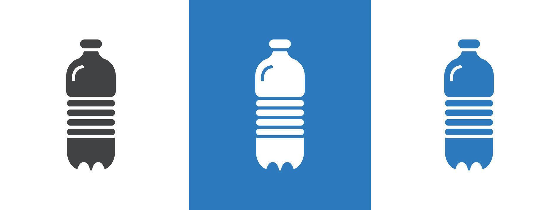 water bottle icon thin line illustration vector