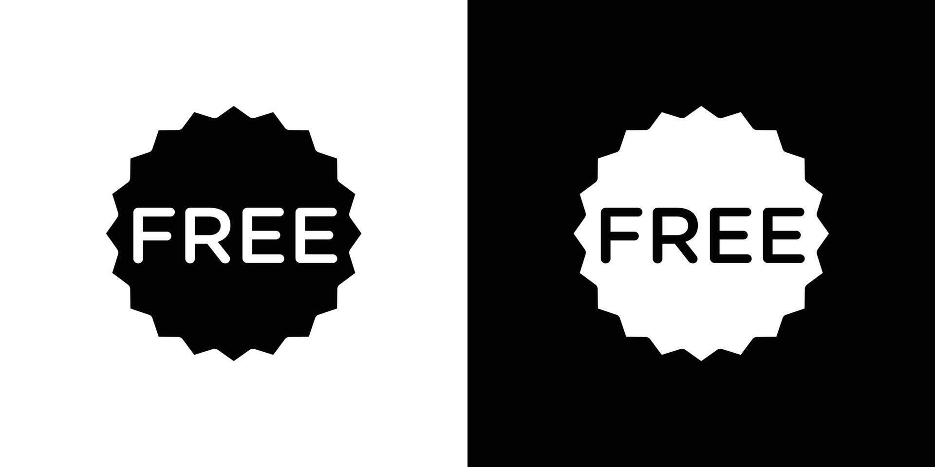 Free label icon linear logo isolated vector