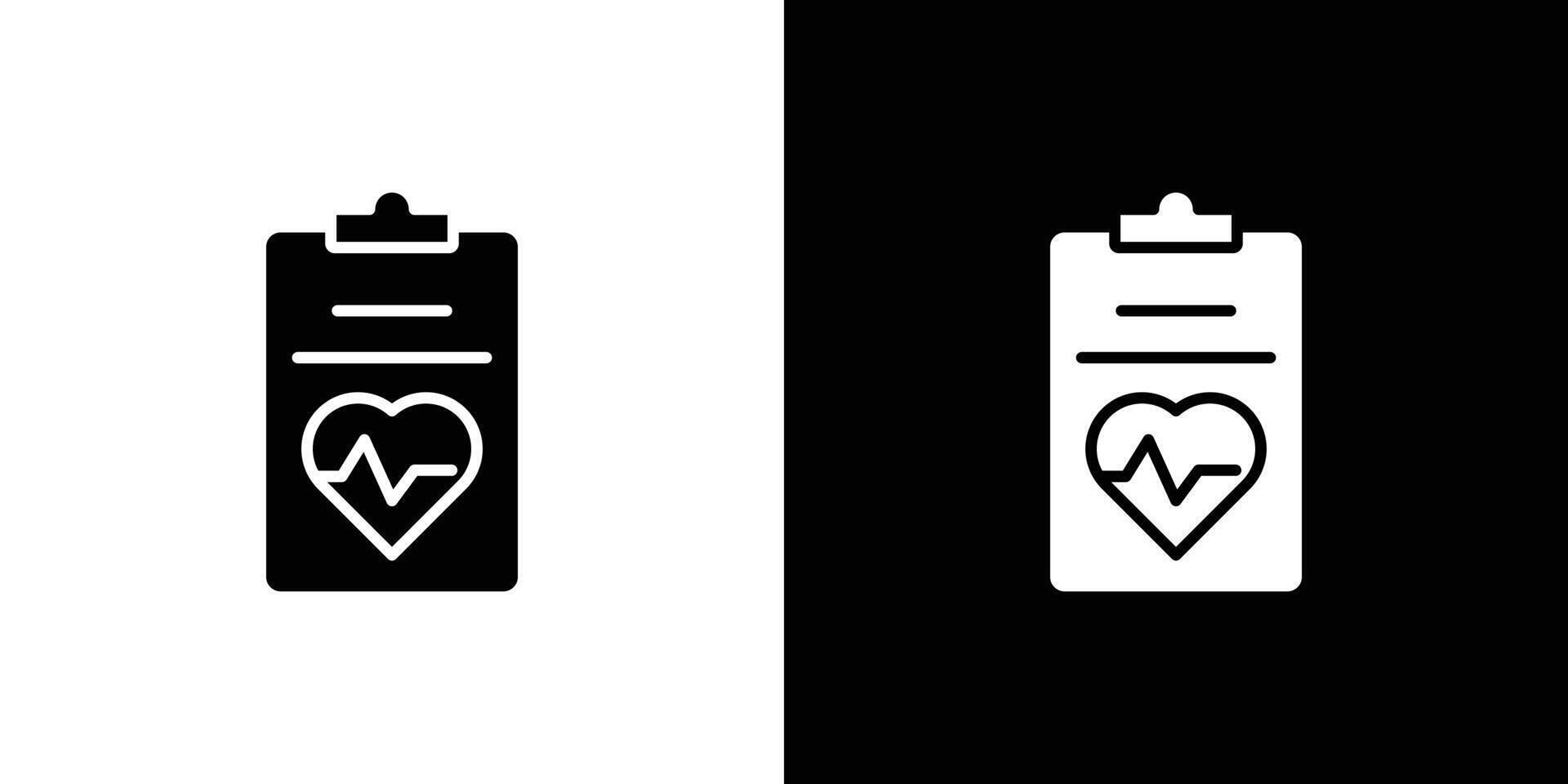 Medical report icon linear logo isolated vector