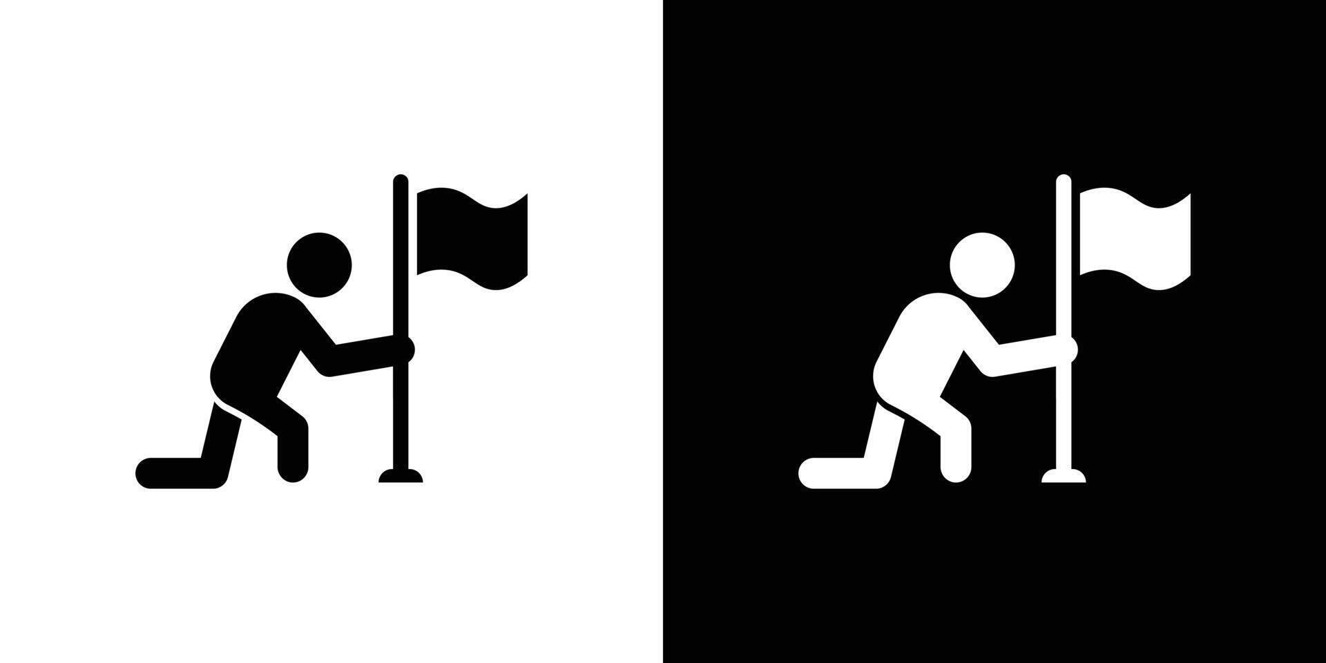 Surrender capitulate give up icon linear logo isolated vector