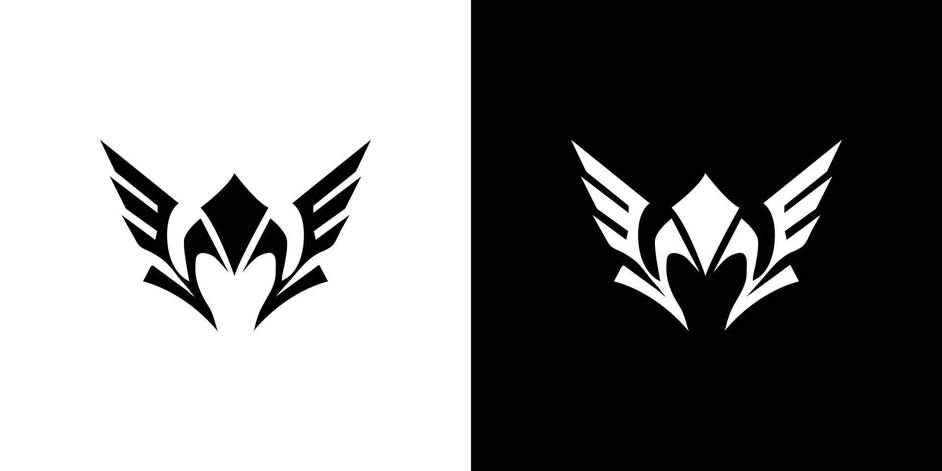 valkyrie icon linear logo isolated vector