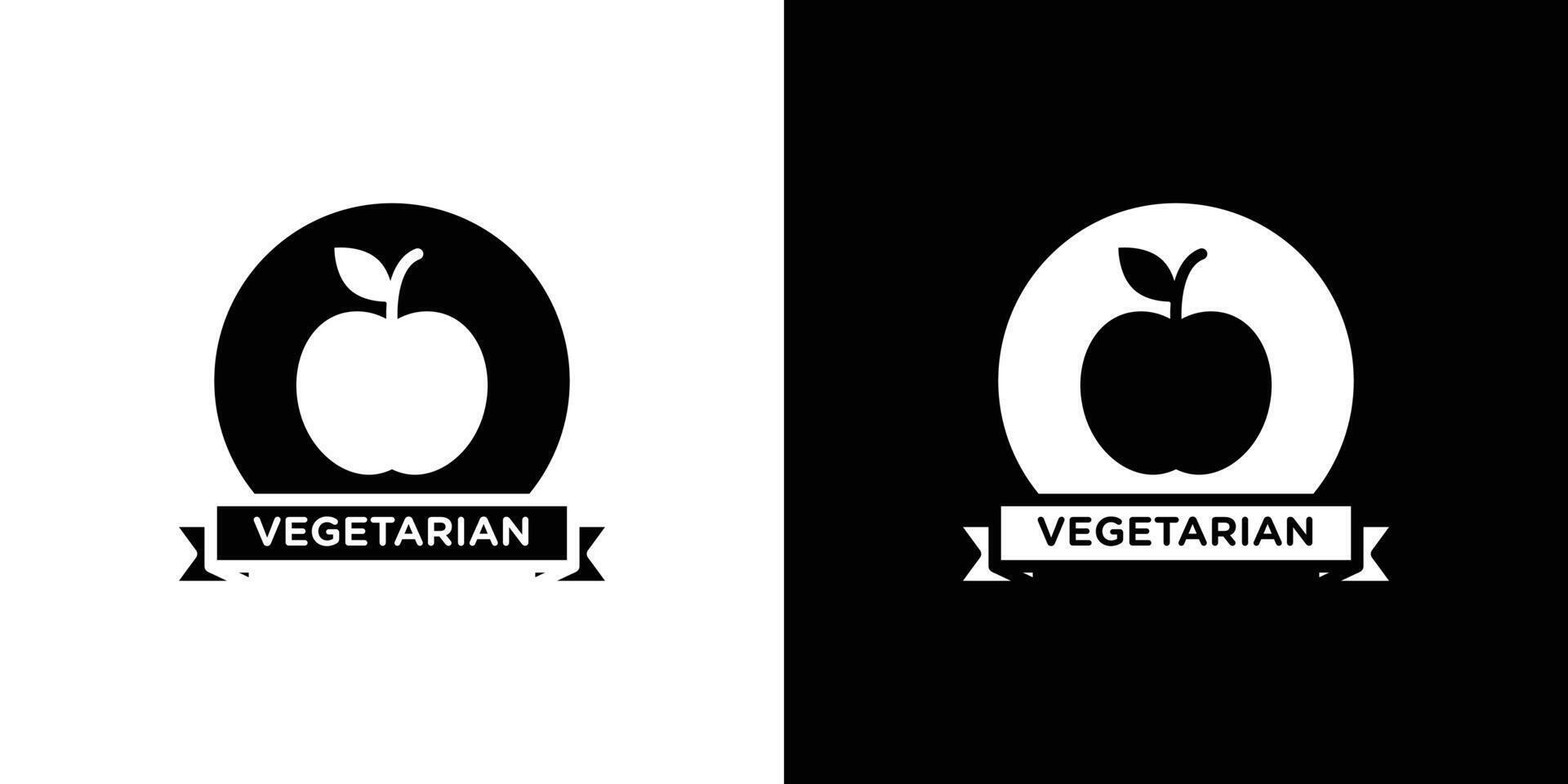 Vegetarian food diet icon linear logo isolated vector