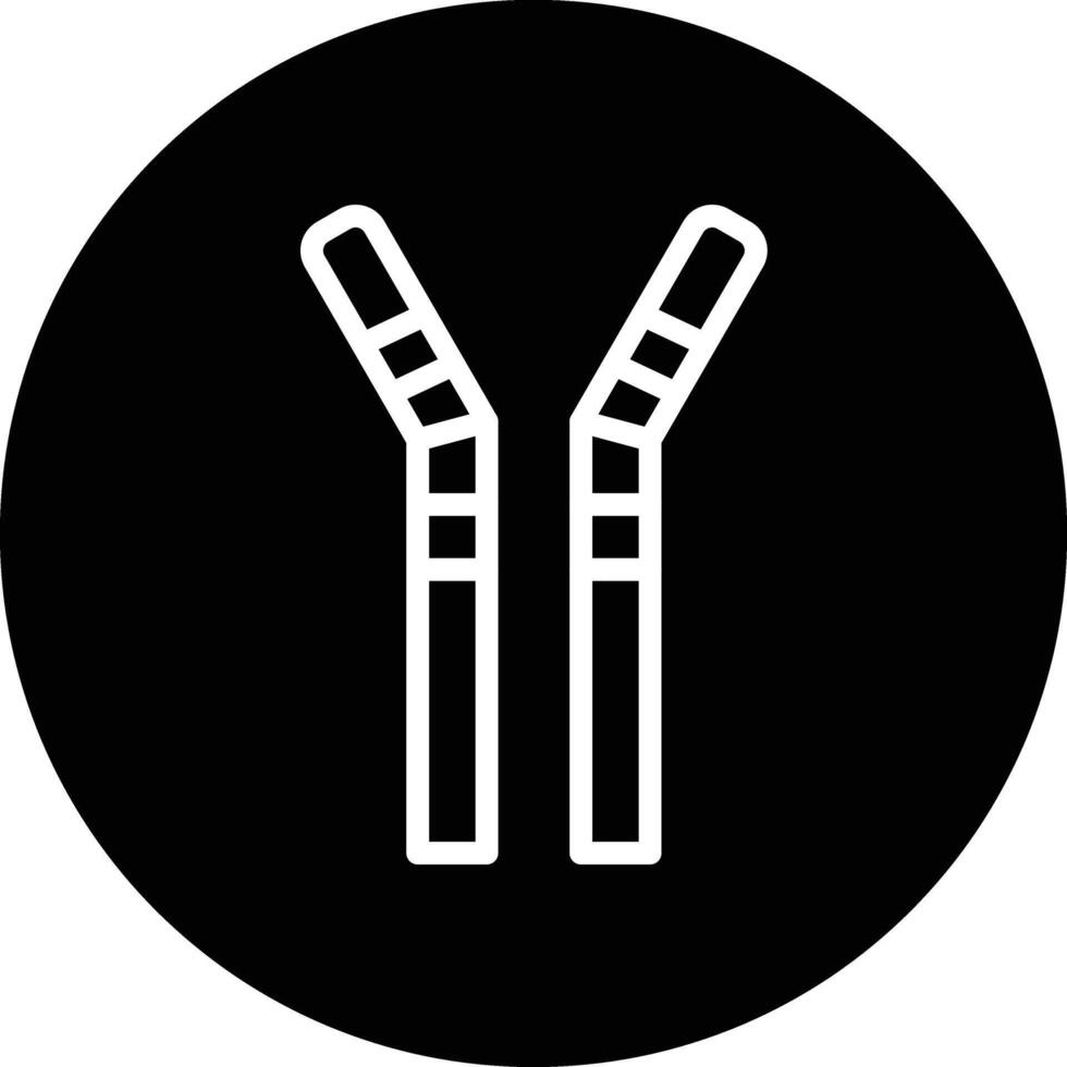 Straws Icon Design Illustration vector