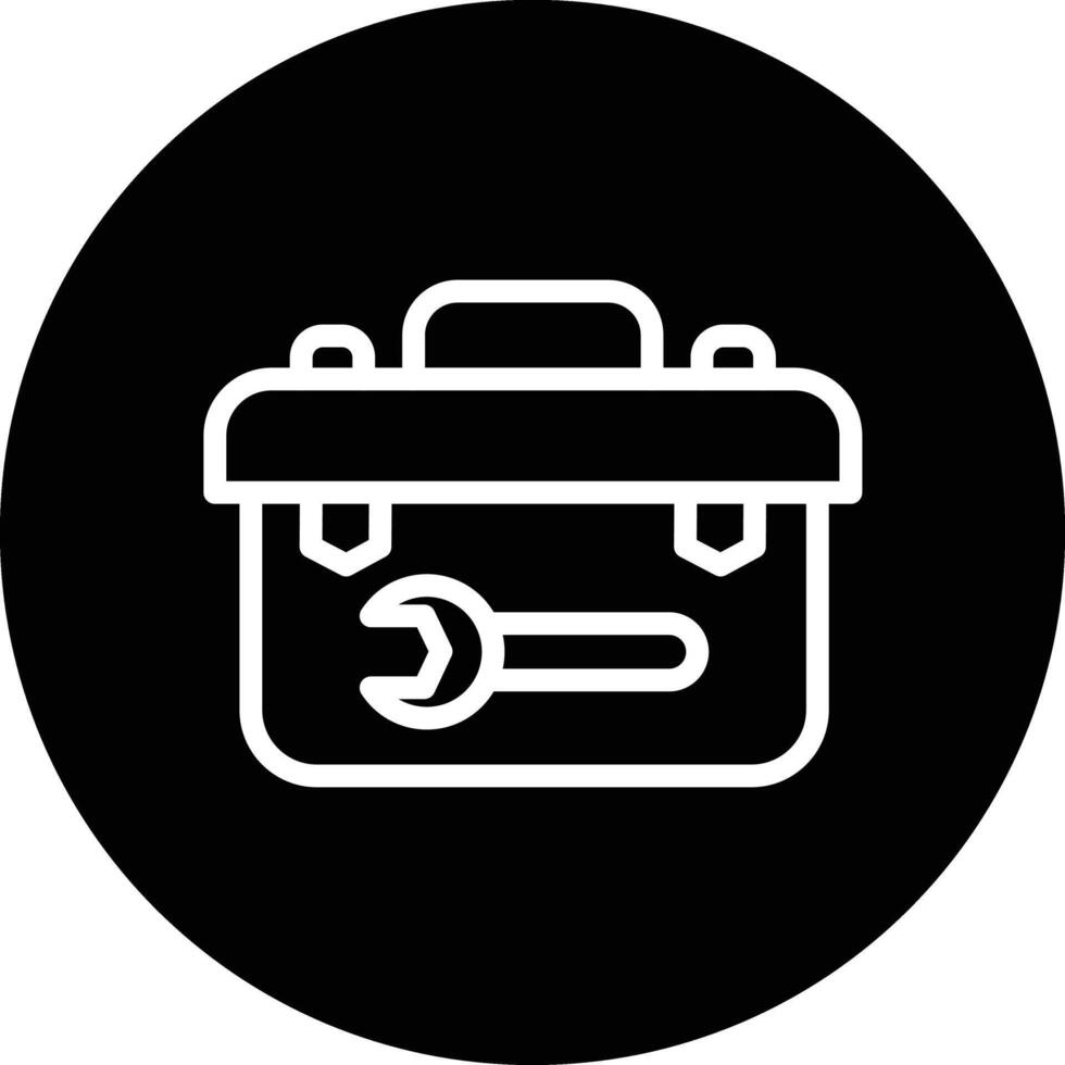 Toolbox Icon Design Illustration vector