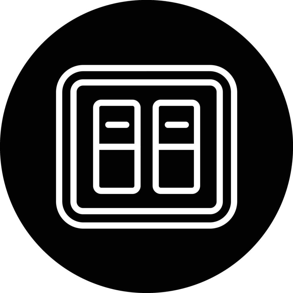 Switch Icon Design Illustration vector