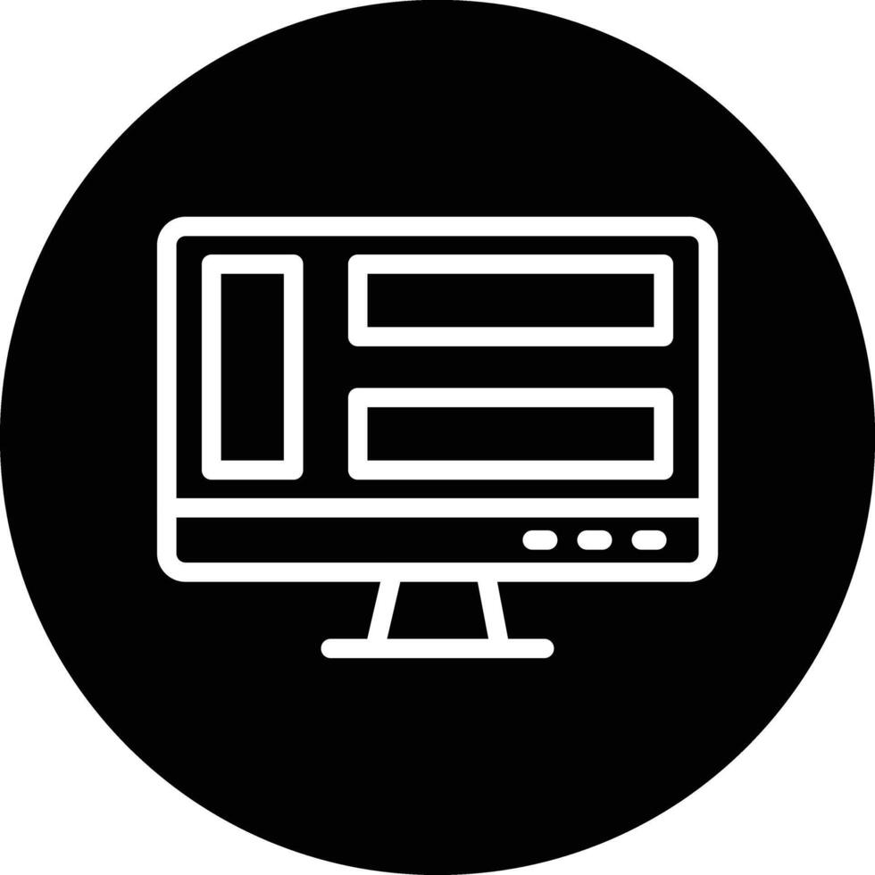 Dashboard Icon Design Illustration vector