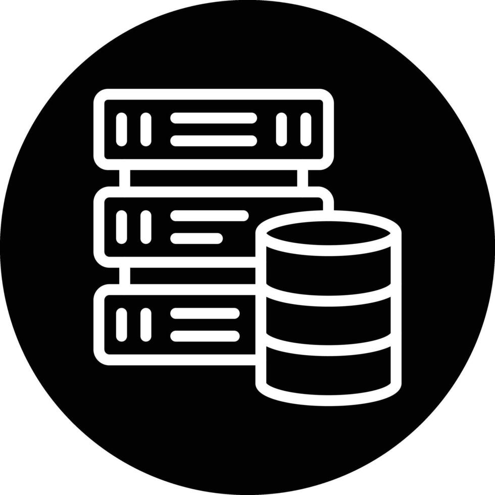 Database Icon Design Illustration vector