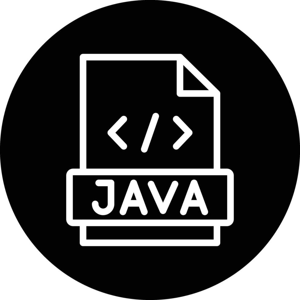 Java Icon Design Illustration vector