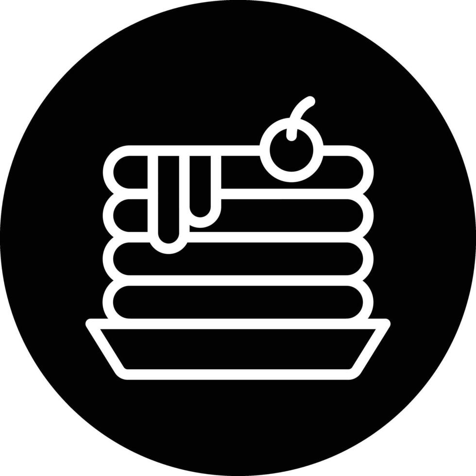 Pancake Icon Design Illustration vector