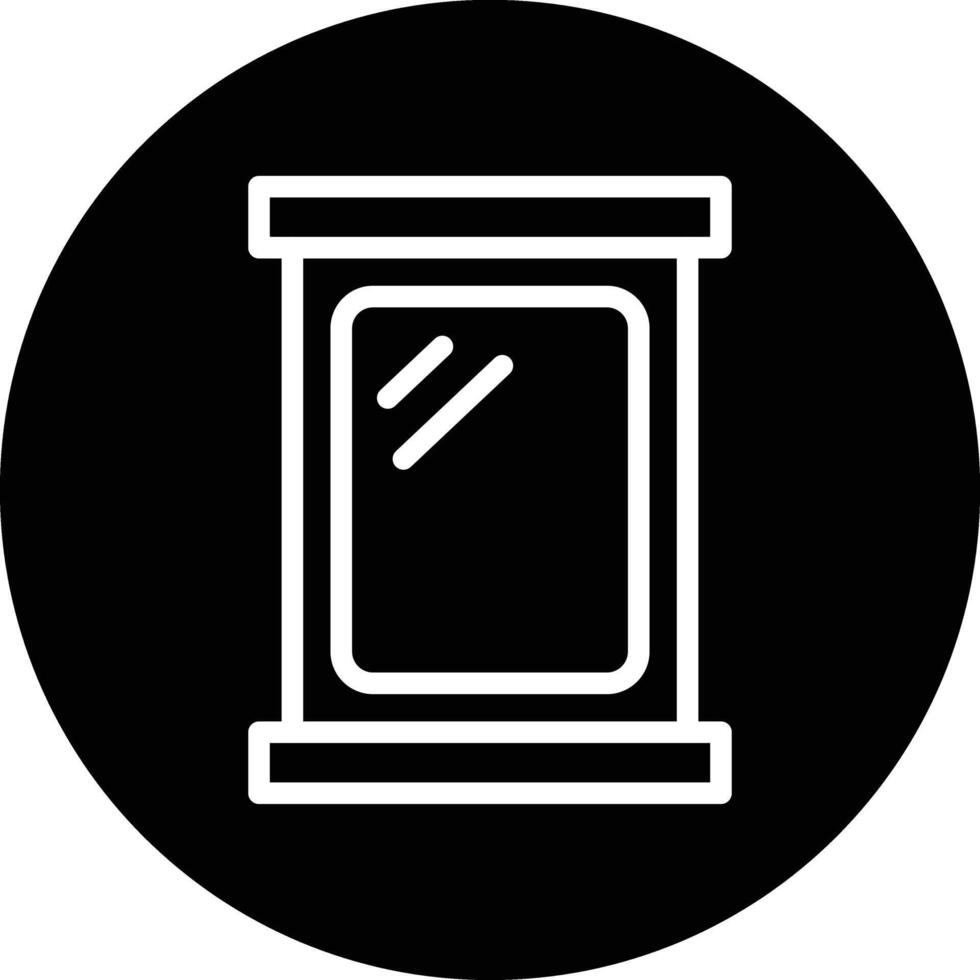 Mirror Icon Design Illustration vector