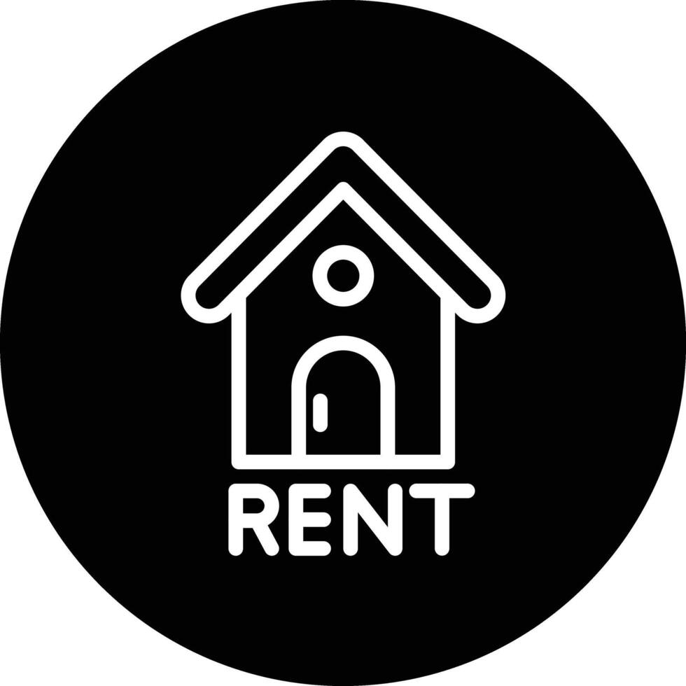 Rent Icon Design Illustration vector