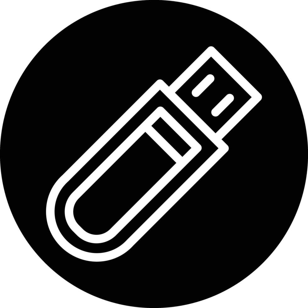 USB Icon Design Illustration vector