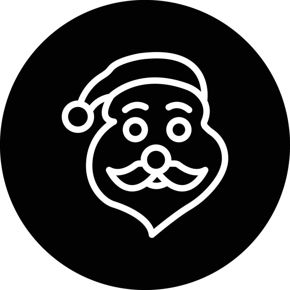 Santa claus Icon Design Illustration vector
