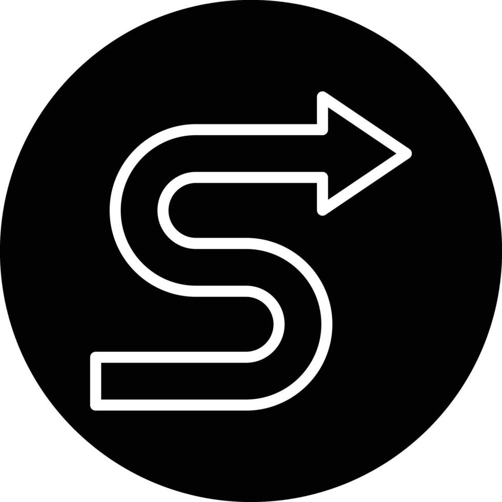 Zigzag Icon Design Illustration vector