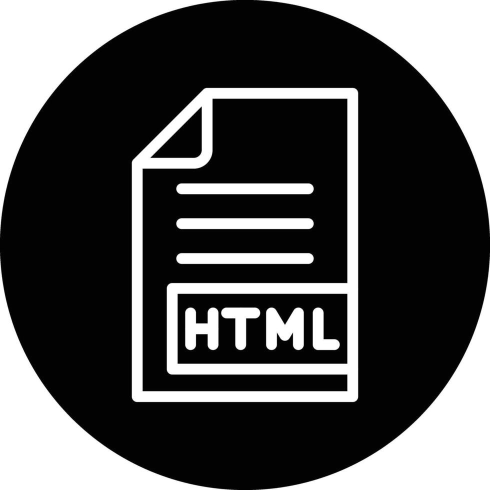 HTML Icon Design Illustration vector