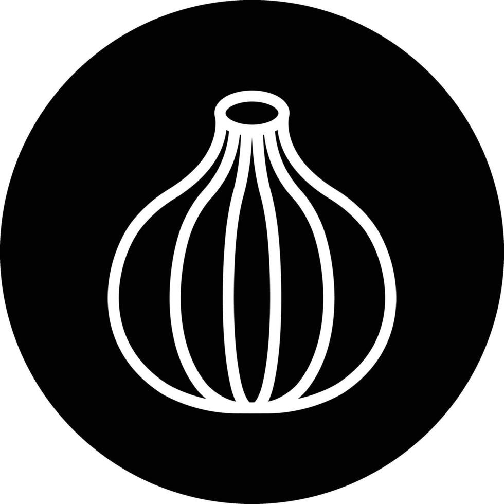 Onion Icon Design Illustration vector