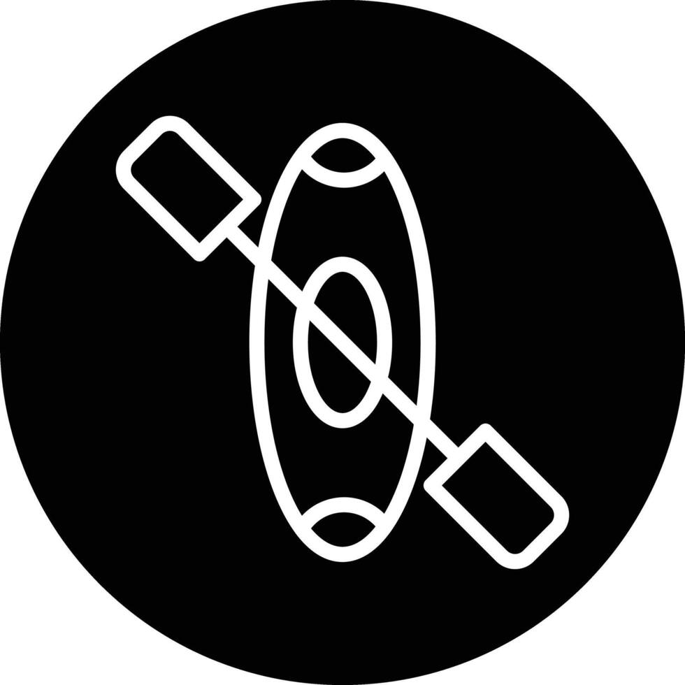 Canoe Icon Design Illustration vector