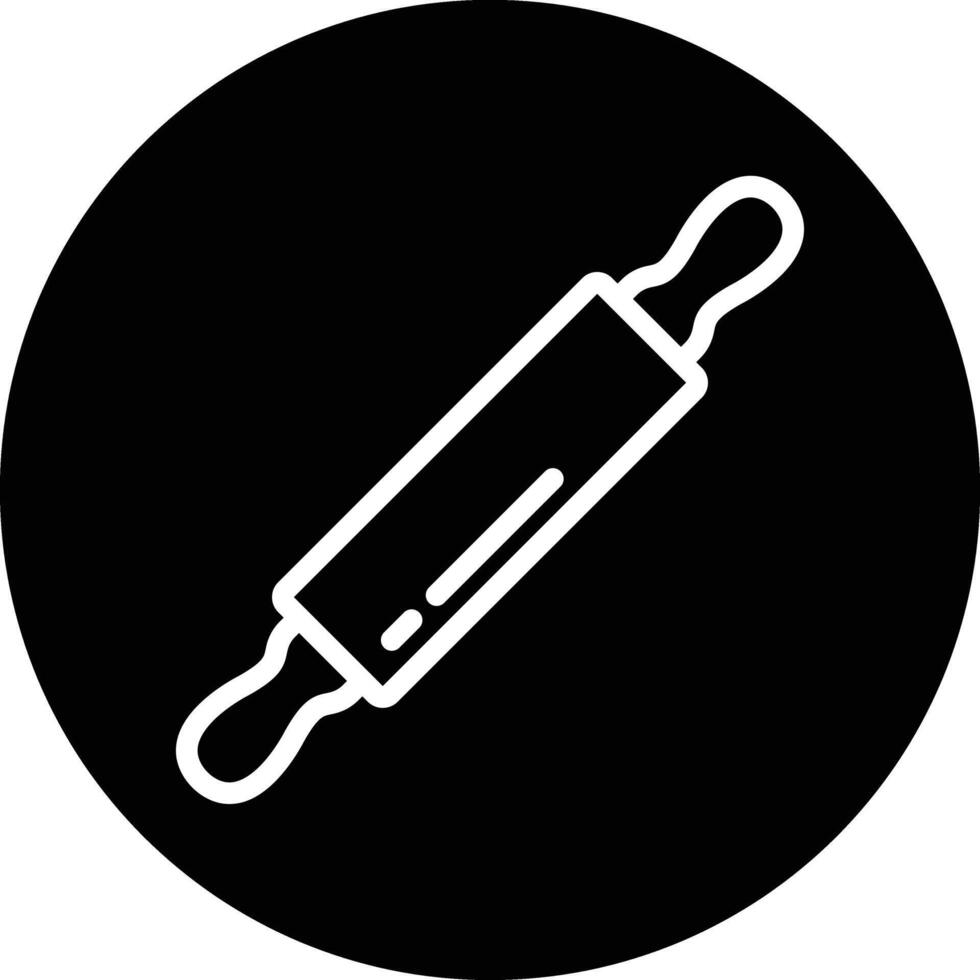 Rolling pin Icon Design Illustration vector