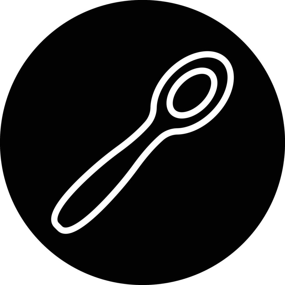 Spoon Icon Design Illustration vector