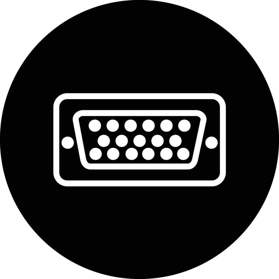 Vga Icon Design Illustration vector