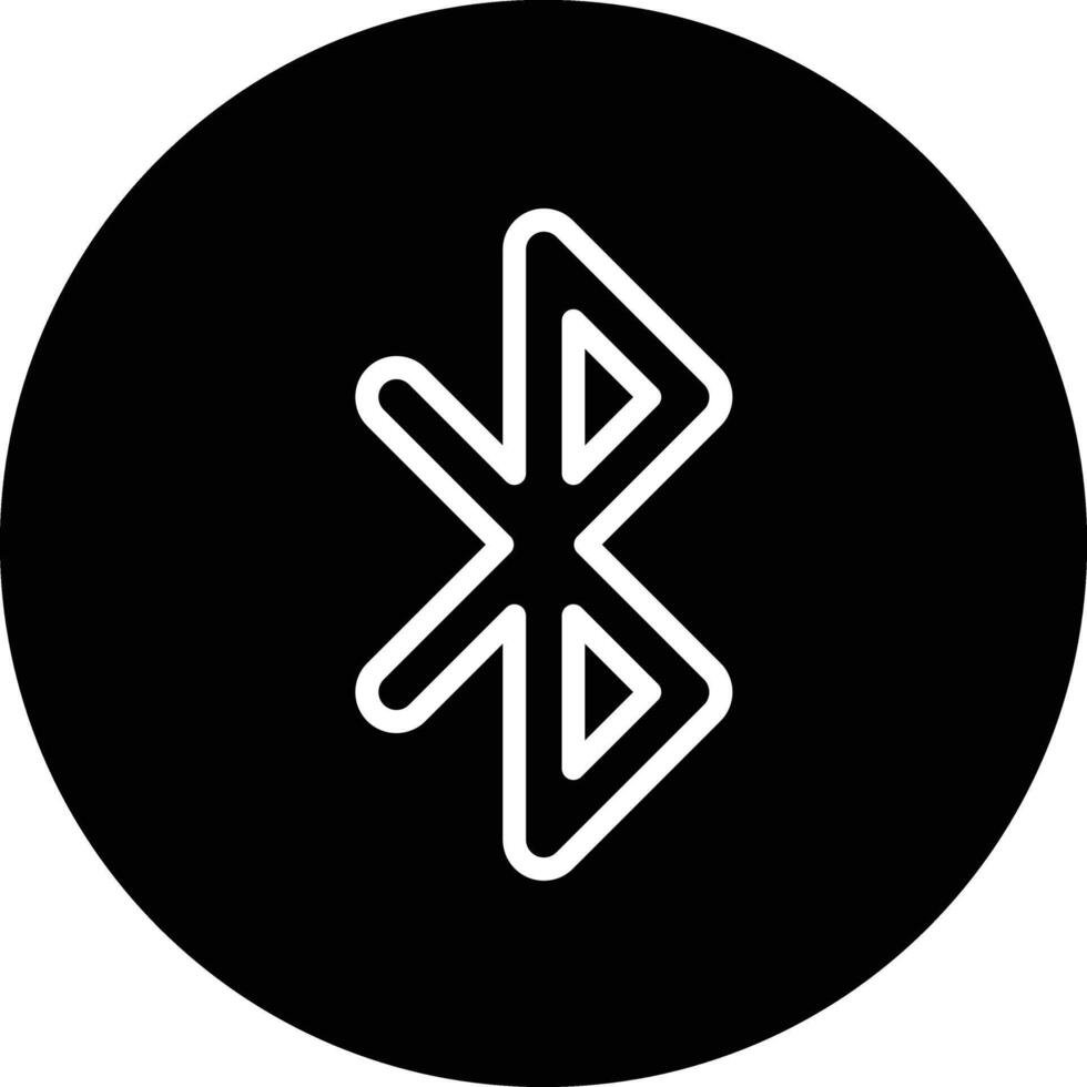 Bluetooth Icon Design Illustration vector
