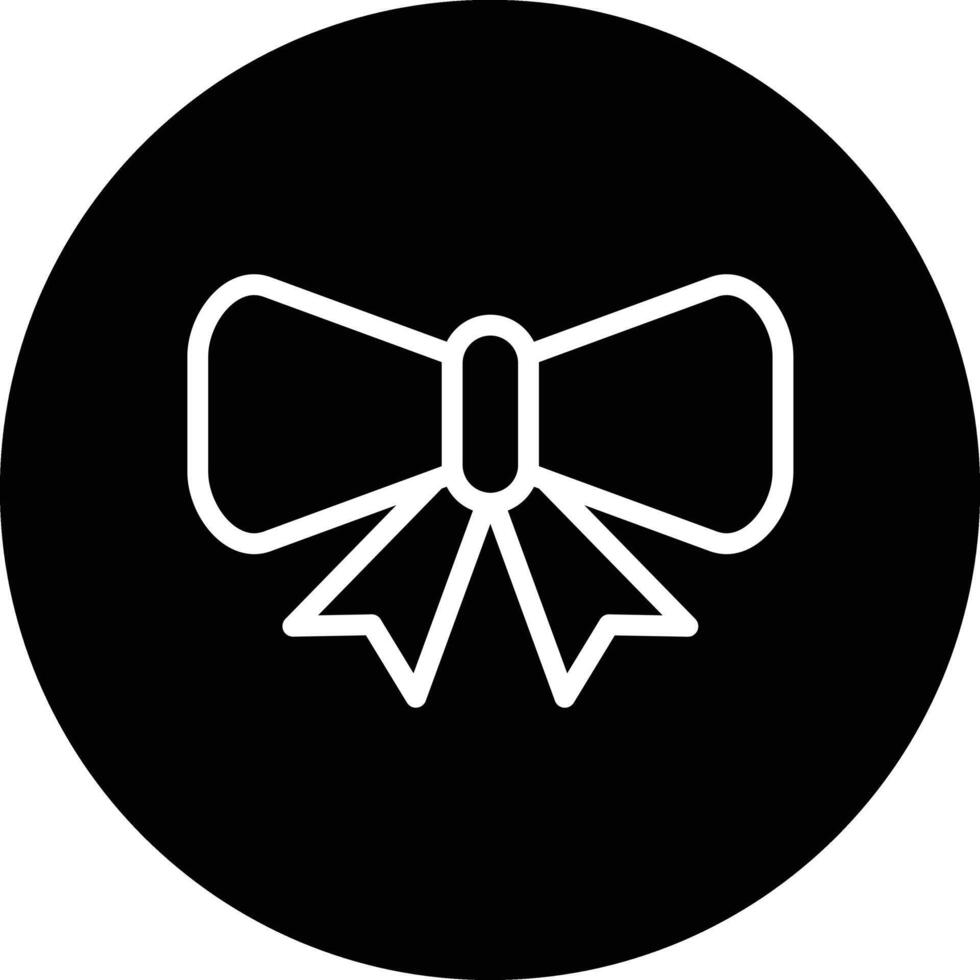Bow Icon Design Illustration vector