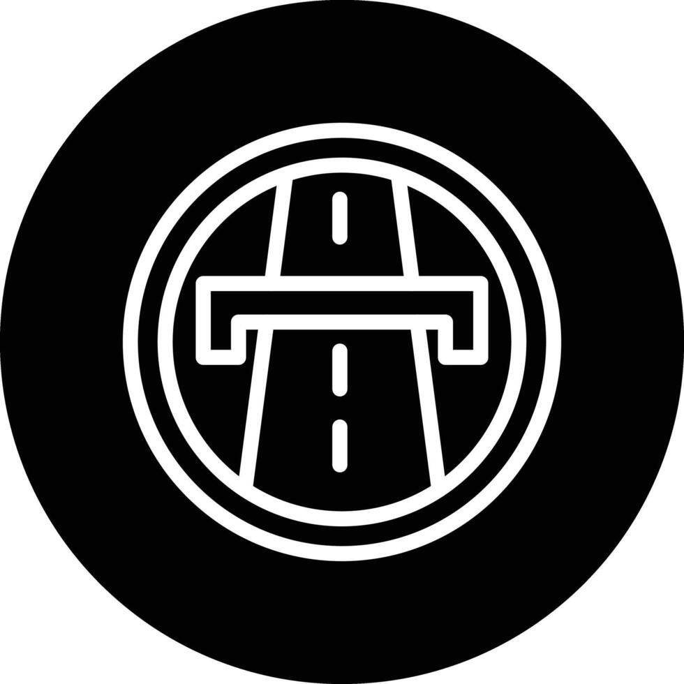 Highway Icon Design Illustration vector