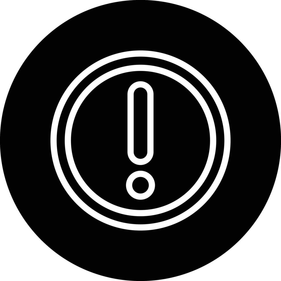 Warning Icon Design Illustration vector