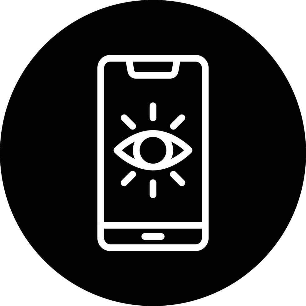 Vision Icon Design Illustration vector