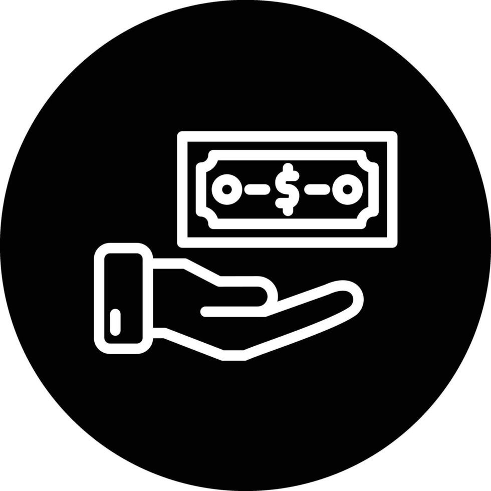 Bribe Icon Design Illustration vector