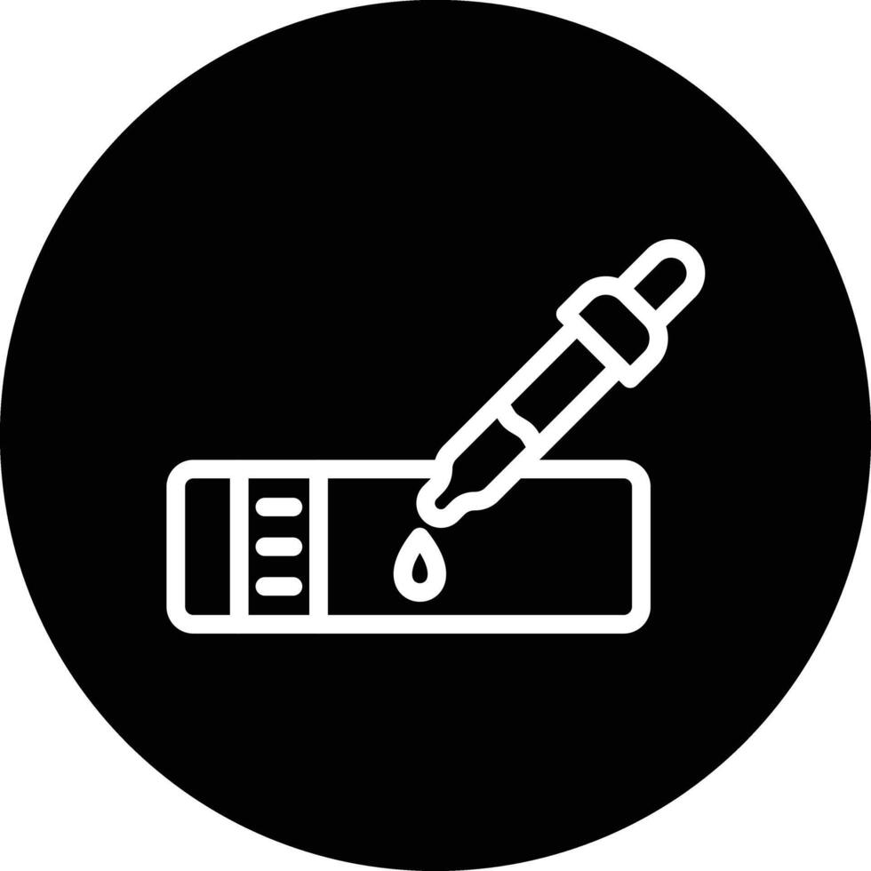 Microscope slide Icon Design Illustration vector