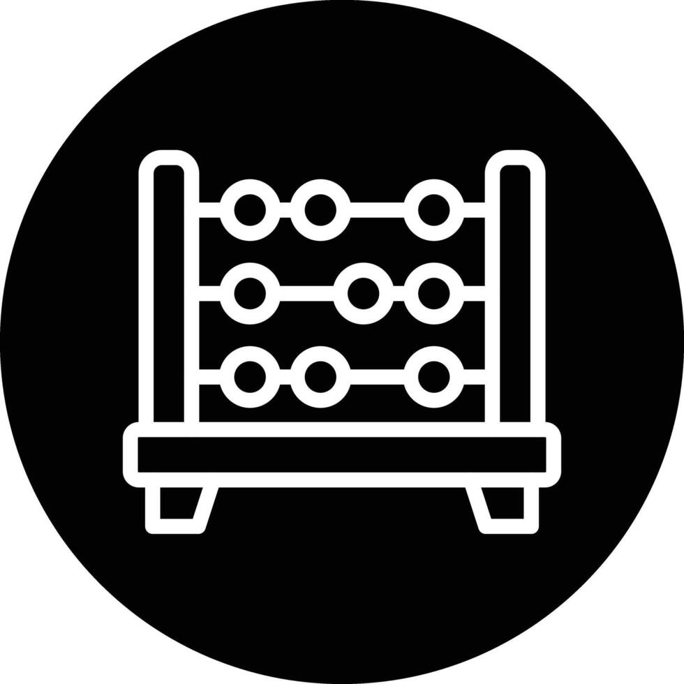 Abacus Icon Design Illustration vector