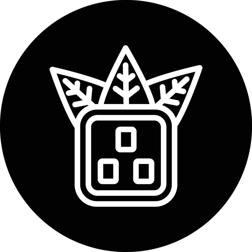 Eco socket Icon Design Illustration vector