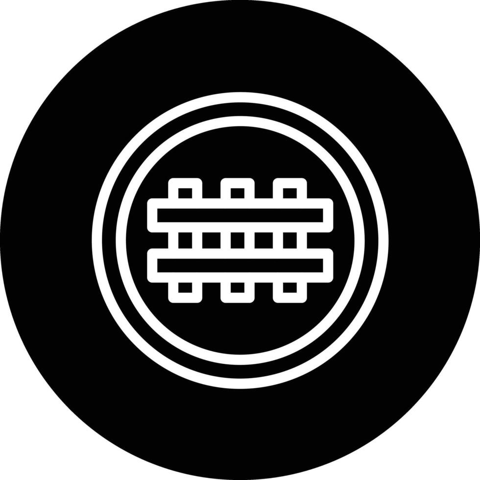 Crossing Icon Design Illustration vector