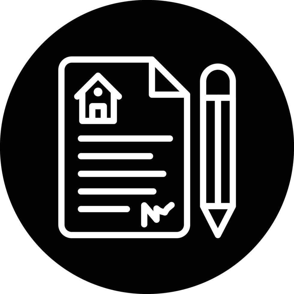Contract Icon Design Illustration vector