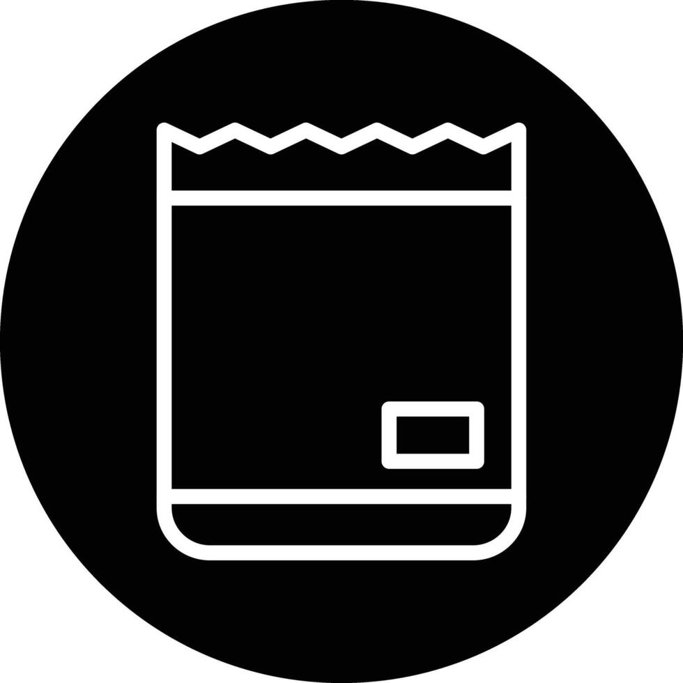 Paper bag Icon Design Illustration vector