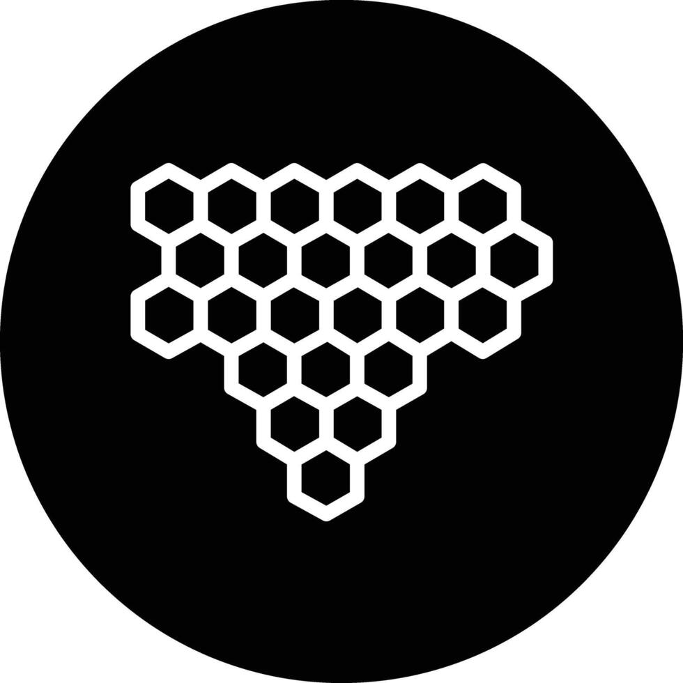 Honey comb Icon Design Illustration vector
