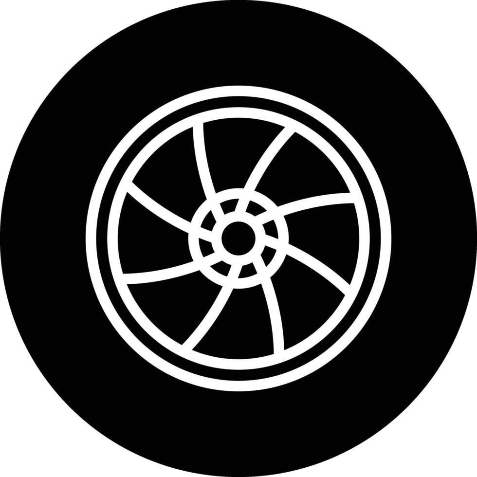 Lens Icon Design Illustration vector