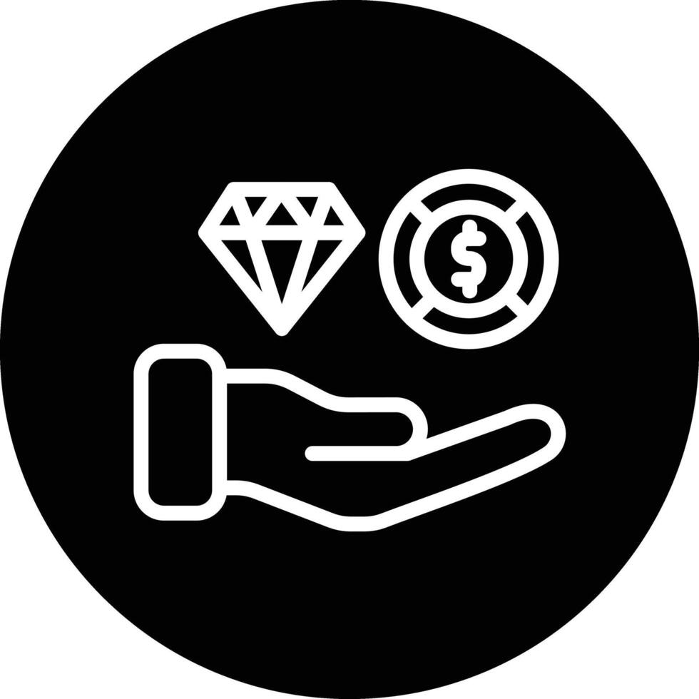 Wealth Icon Design Illustration vector