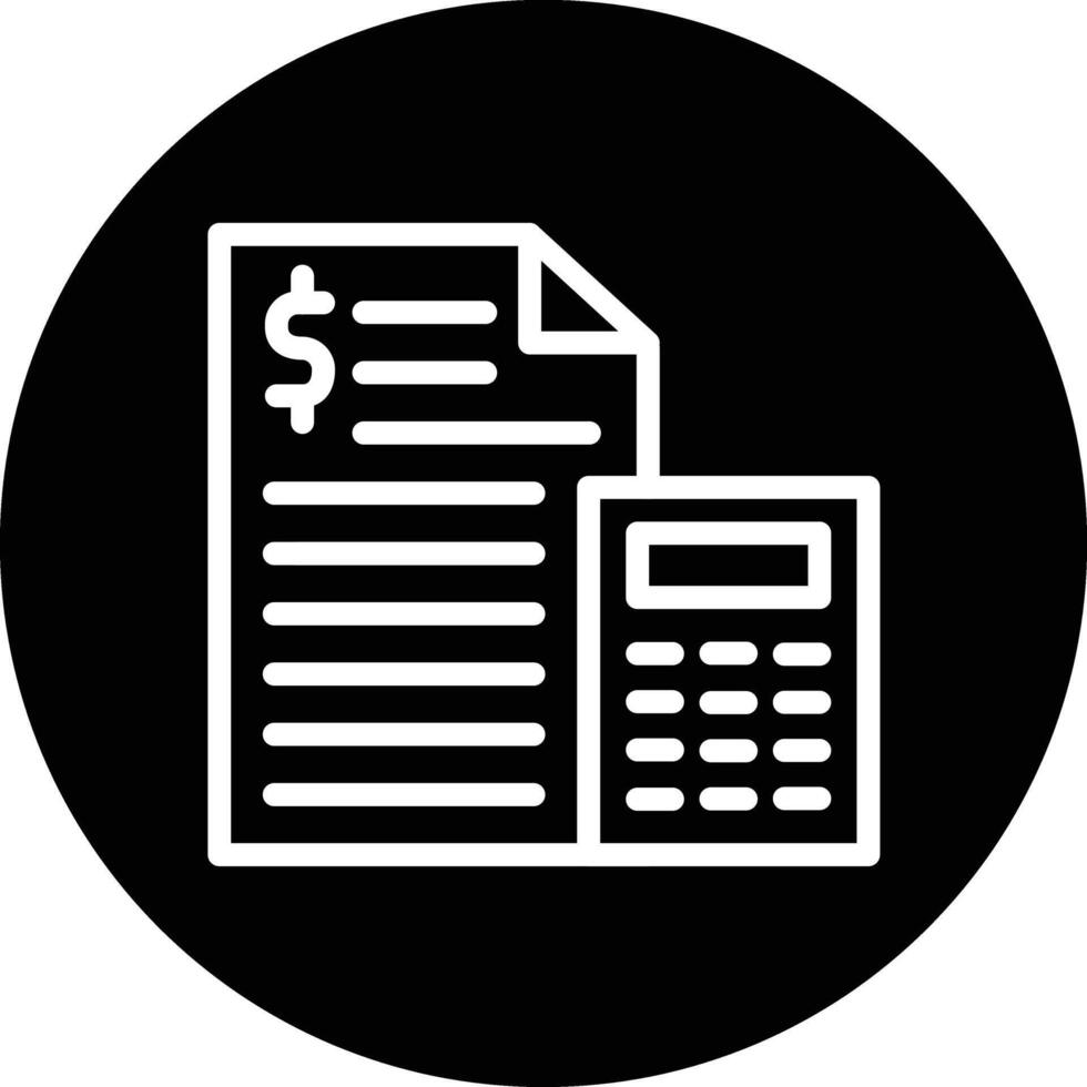 Budget Icon Design Illustration vector