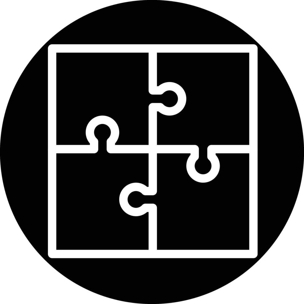 Puzzle Icon Design Illustration vector