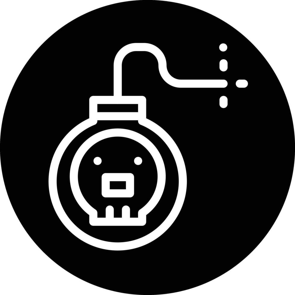 Bomb Icon Design Illustration vector