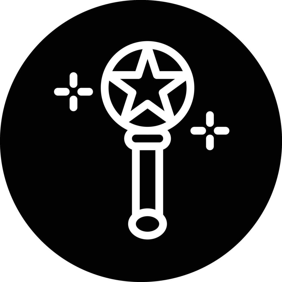 Magic wand Icon Design Illustration vector