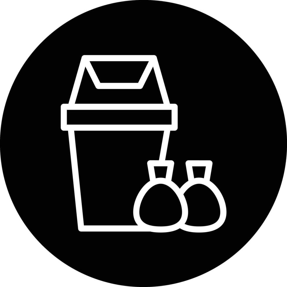 Garbadge Icon Design Illustration vector