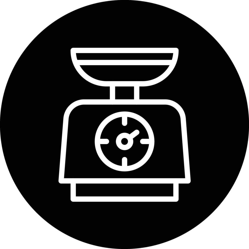 Weight scale Icon Design Illustration vector