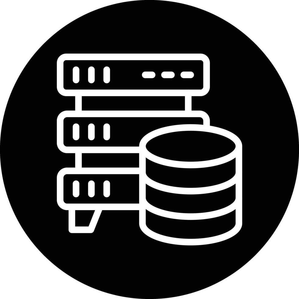 Database Storage Icon Design Illustration vector
