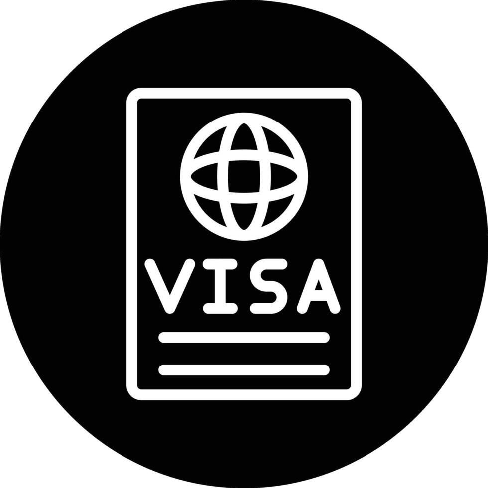 Visa Icon Design Illustration vector