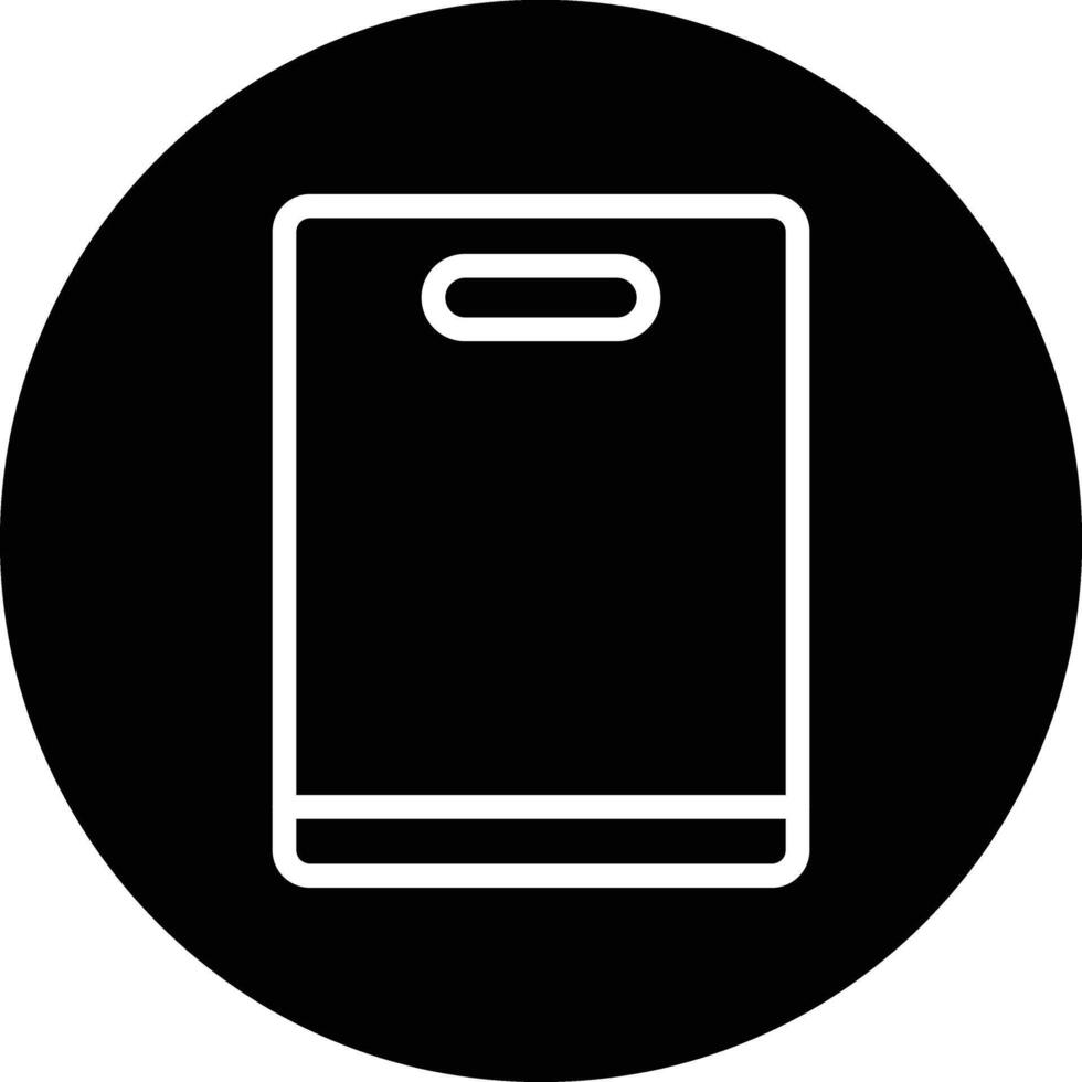 Cutting Board Icon Design Illustration vector