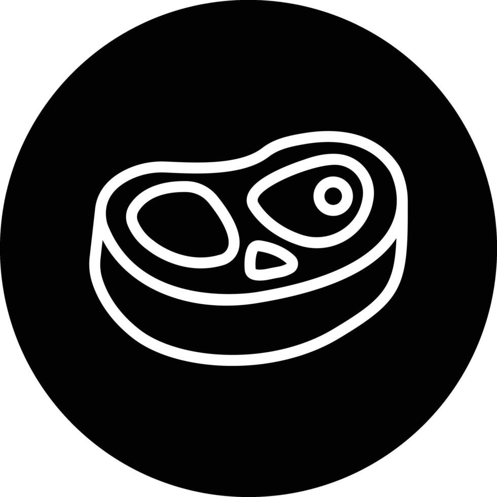 Steak Icon Design Illustration vector